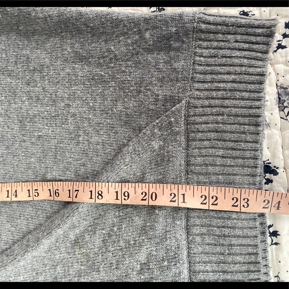 30-50% OFF BUNDLES! RACHEL ZOE KIMONO WRAP SWEATER SHIRT TOP MERINO SIZE LARGE - Picture 9 of 13